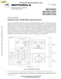 MC68060RC60 Datasheet Copertura