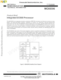 MC68306EH16B Datasheet Cover