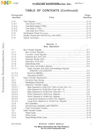 MC68340PV16VE Datenblatt Seite 6