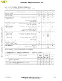 MC68EC030FE25CB1 Datasheet Page 23