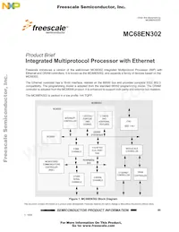 MC68EN302CAG20BT Datasheet Cover
