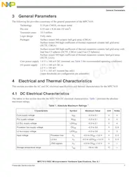 MC7410TVU400LE Datasheet Page 7