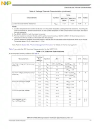 MC7410TVU400LE Datasheet Page 11