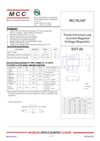 MC79L06F-TP Datasheet Cover