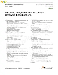 MC8610VT800GB數據表 封面