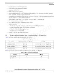 MCIMX281AVM4C Datasheet Pagina 3