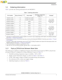 MCIMX31VMN5CR2 Datasheet Page 3