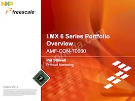 MCIMX6X3CVN08AB Datasheet Cover