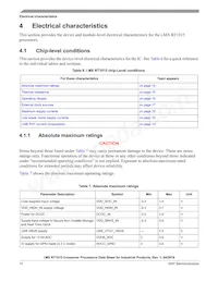 MIMXRT1015CAF4A Datasheet Page 14