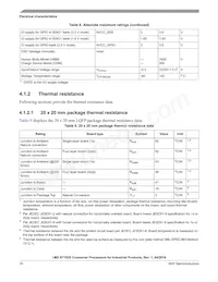 MIMXRT1021CAG4A 데이터 시트 페이지 18