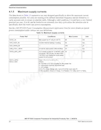 MIMXRT1021CAG4A Datasheet Page 22