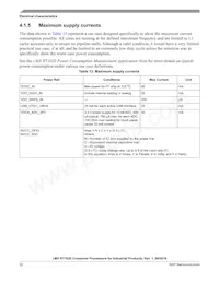 MIMXRT1021CAG4A Datasheet Pagina 22