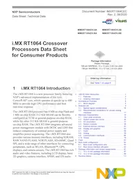 MIMXRT1064CVL5A Datenblatt Cover