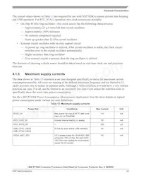 MIMXRT1064CVL5A Datasheet Page 23