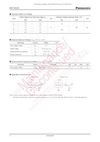 MN13822SGP Datasheet Page 2