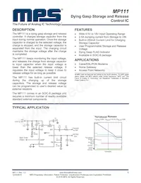 MP111DS-LF Datasheet Cover