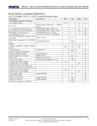 MP3361DK-LF數據表 頁面 3