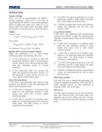 MP6411GS Datasheet Page 13