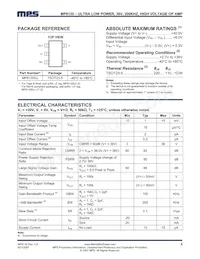 MP8130DJ-LF-P Datasheet Pagina 2