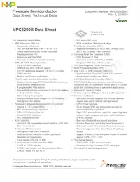 MPC5200VR400BR2 Datasheet Cover