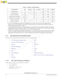 MPC5200VR400BR2 Datasheet Page 12