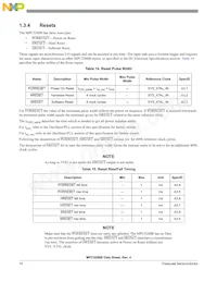 MPC5200VR400BR2數據表 頁面 14