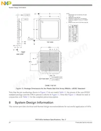 MPC603RVG300LC Datasheet Page 20