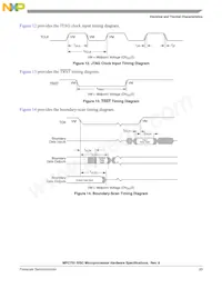 MPC755CVT400LE Datasheet Pagina 23