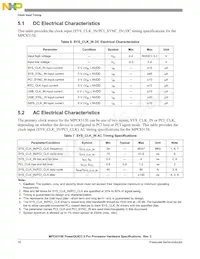 MPC8315ECVRAFDA Datasheet Page 16