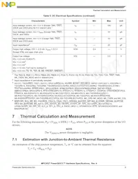 MPC852TCZT66A Datasheet Page 9