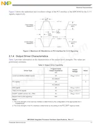 MPC8540CPX667JC Datasheet Page 11