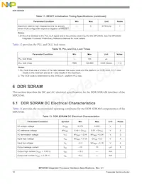 MPC8540CPX667JC Datasheet Page 16
