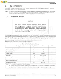 MSC7110VM1000 Datasheet Page 17