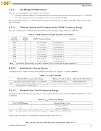 MSC7110VM1000 Datasheet Page 21