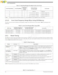 MSC7113VM1000 Datasheet Page 22
