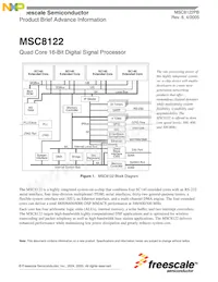 MSC8122MP8000 Datasheet Cover