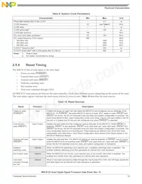 MSC8122TVT6400 Datasheet Page 19
