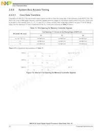 MSC8122TVT6400 Datasheet Page 22
