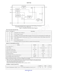 NCP120BMX210TCG Datasheet Page 2