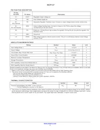 NCP137AFCT120T2G Datenblatt Seite 3