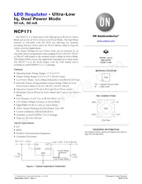 NCP171AMX330310TCG Datasheet Cover