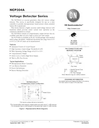 NCP304ALSQ43T1G Datenblatt Cover