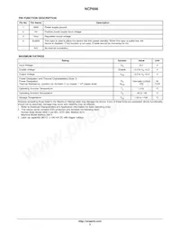 NCP698SQ50T1G Datasheet Page 2