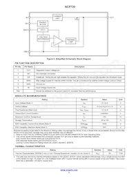 NCP720BMT170TBG Datasheet Page 2