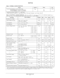 NCP729FC30T2G Datasheet Page 3