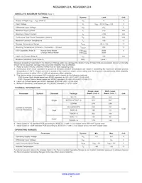NCV20062DTBR2G Datasheet Page 4