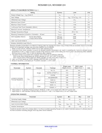 NCV20082DMR2G Datasheet Page 4