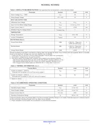 NCV5652MUTWG Datasheet Page 3