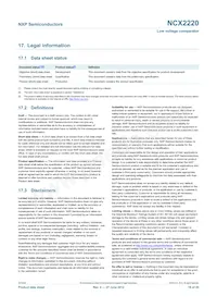 NCX2220DP Datasheet Pagina 18