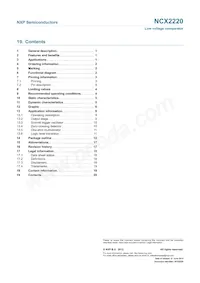 NCX2220DP數據表 頁面 20